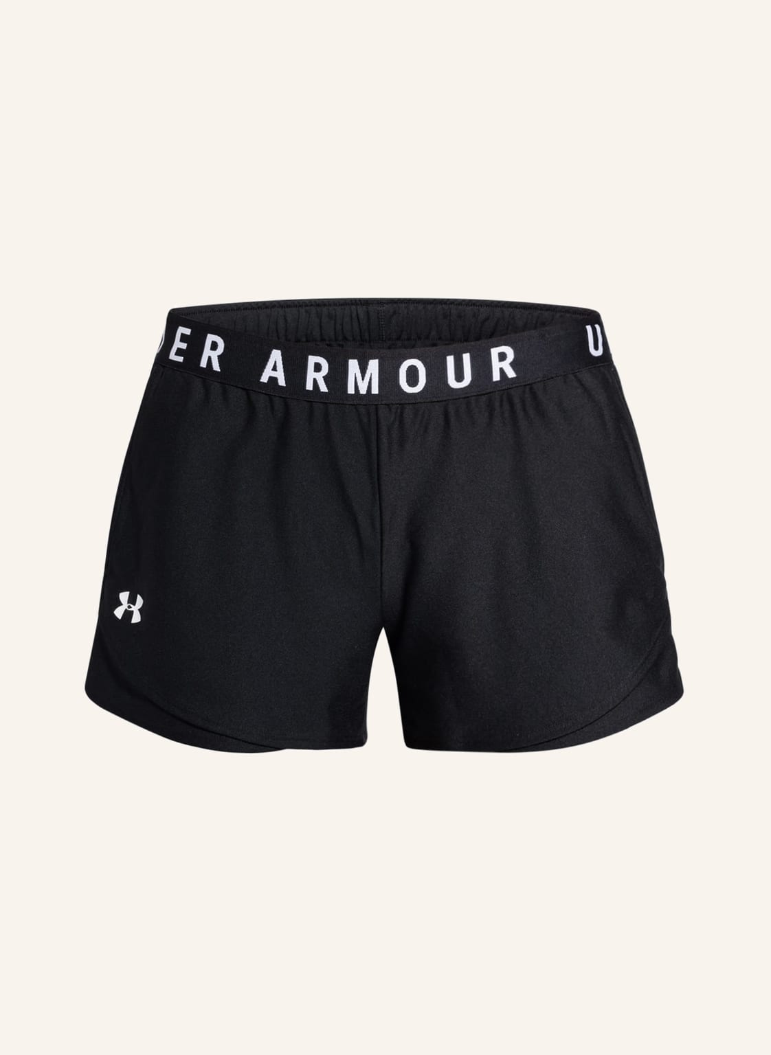 Under Armour Szorty Sportowe Ua Play Up 3.0 schwarz