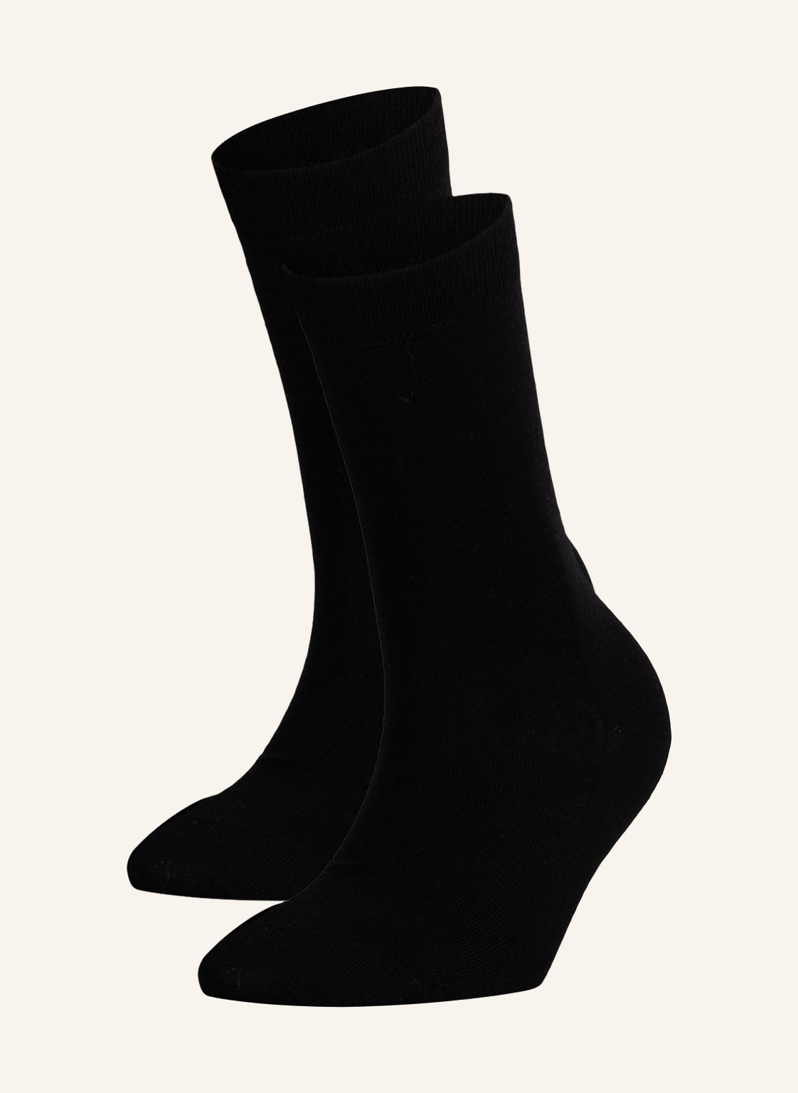 Falke Skarpety Softmerino, 2 Pary schwarz