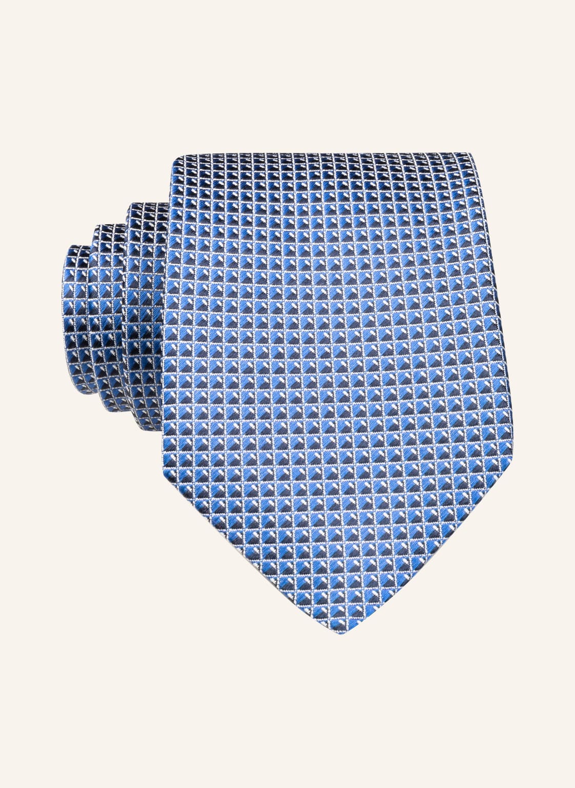 Olymp Krawat blau