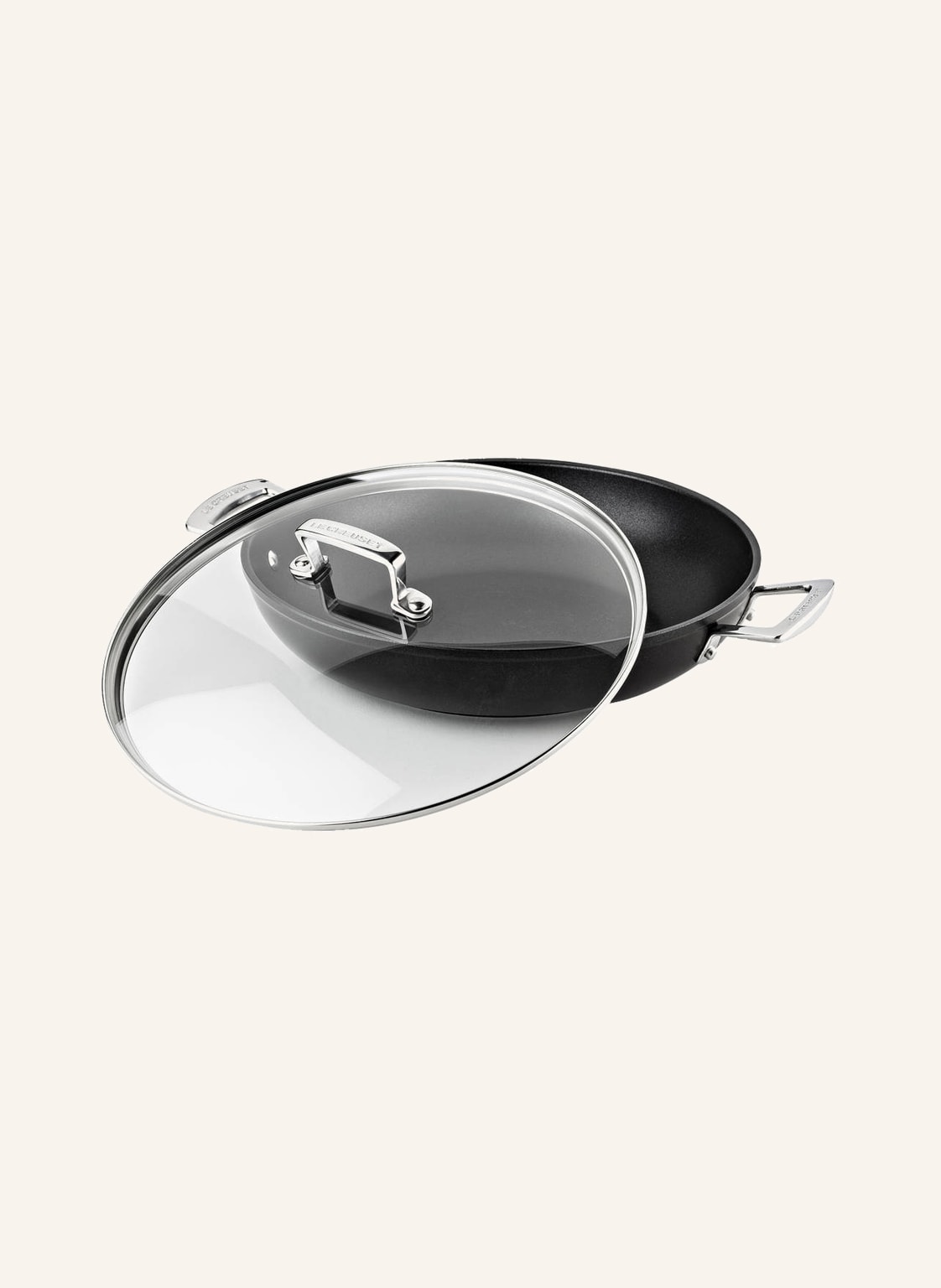 Le Creuset Patelnia Klasy Profesjonalnej Aluminium Antihaft schwarz