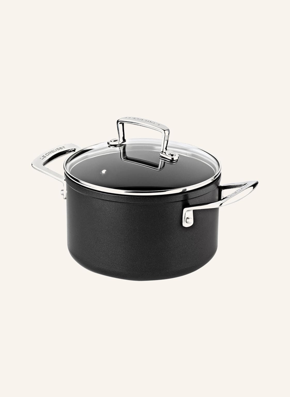 Le Creuset Garnek Do Mięsa Aluminium Nieprzywierające schwarz