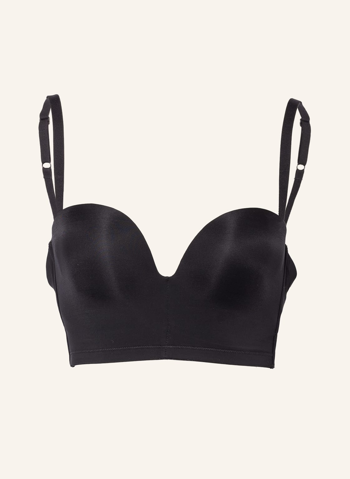 Wonderbra Biustonosz Push-Up Ultimate Backle schwarz