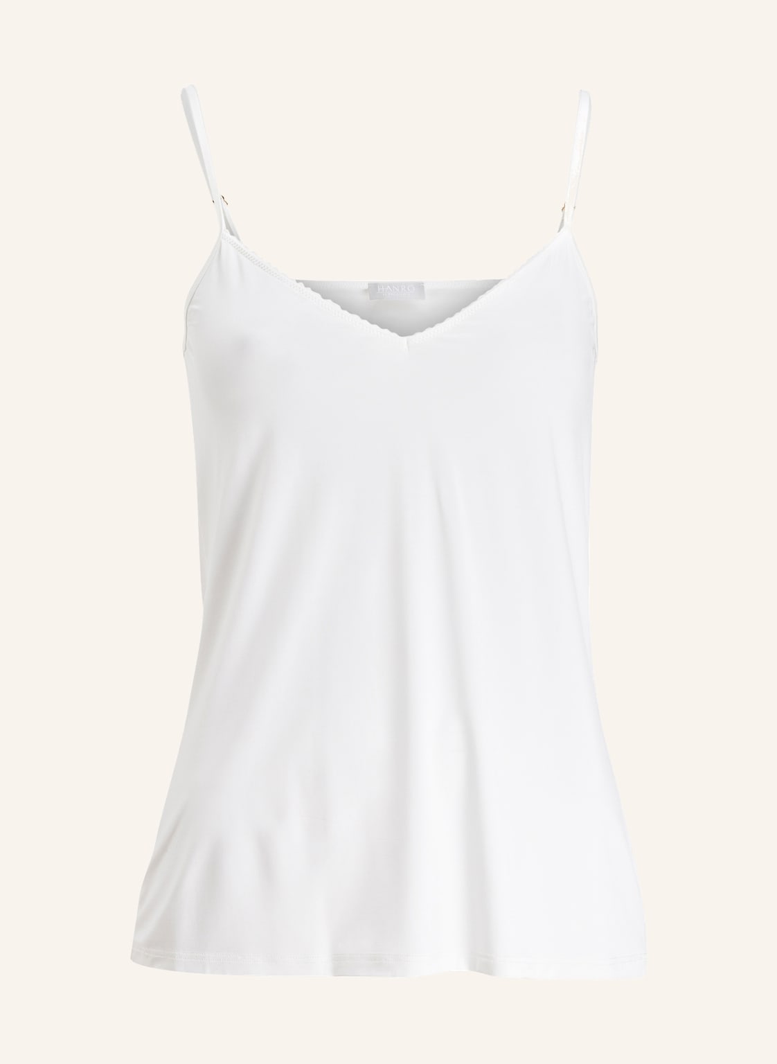 Hanro Top Satin Deluxe weiss