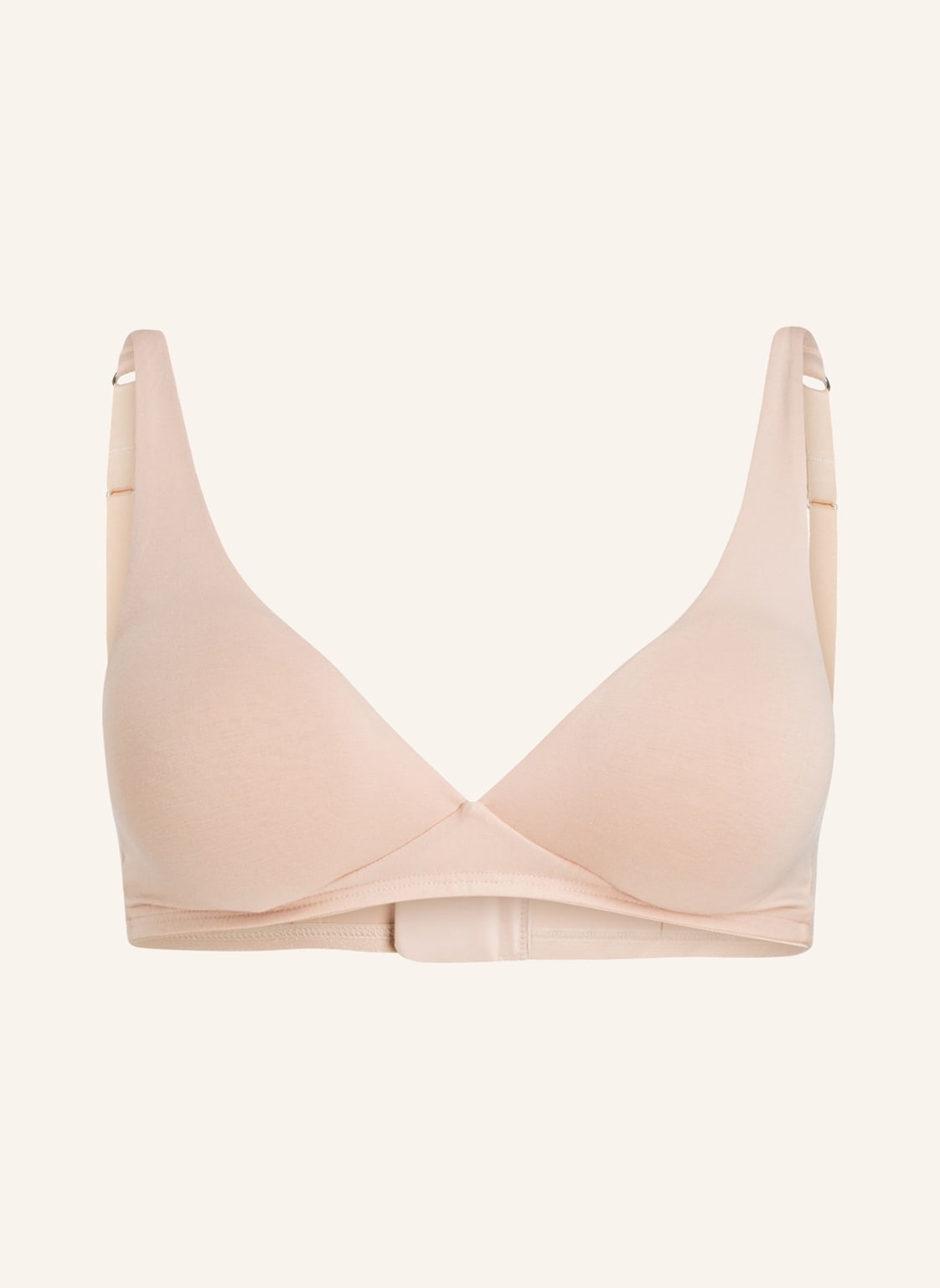 Hanro Biustonosz Trójkątny Cotton Sensation beige