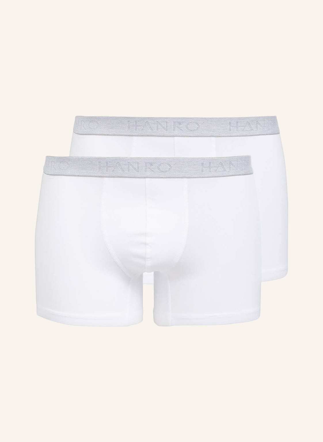 Hanro Bokserki Cotton Essentials, 2 Szt. weiss