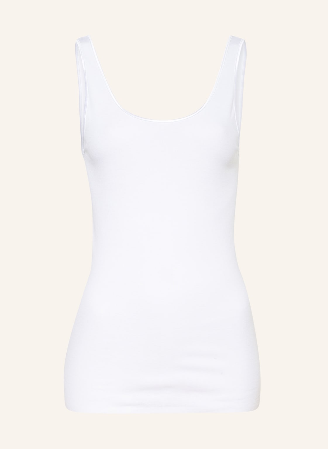 Schiesser Top Luxury weiss