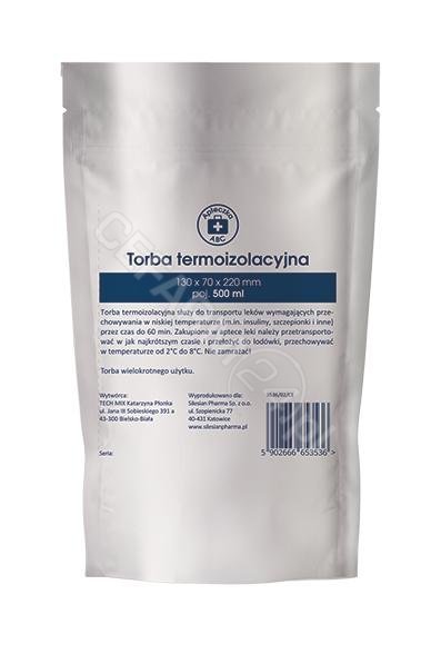 Torba termoizolacyjna 500 ml (Apteczka ABC)