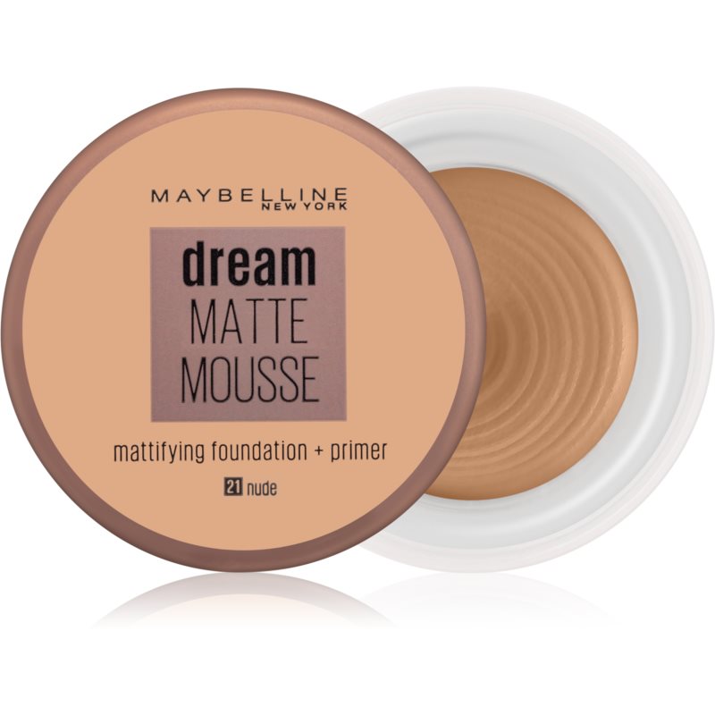 Maybelline Dream Matte Mousse podkład w musie 21 Nude 18ml