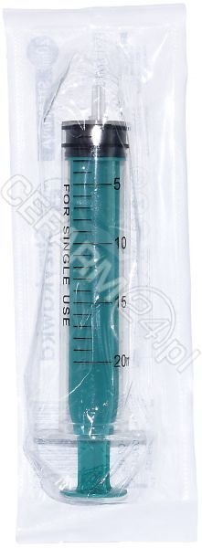 Strzykawka 3-częściowa j.u. 20 ml x 1 szt (Apteczka ABC)