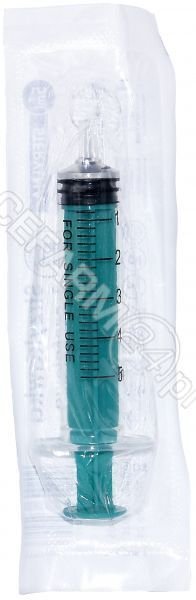 Strzykawka 3-częściowa j.u. 5 ml x 1 szt (Apteczka ABC)