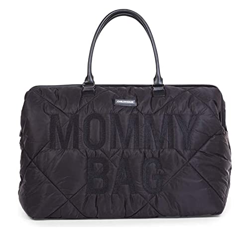 Childhome Torba Mommy Bag pikowana czarna