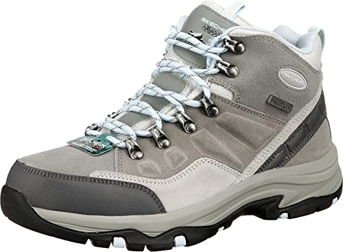 Skechers Damskie Trego Rocky Mountain Walking-Schuh, szary, 41 EU