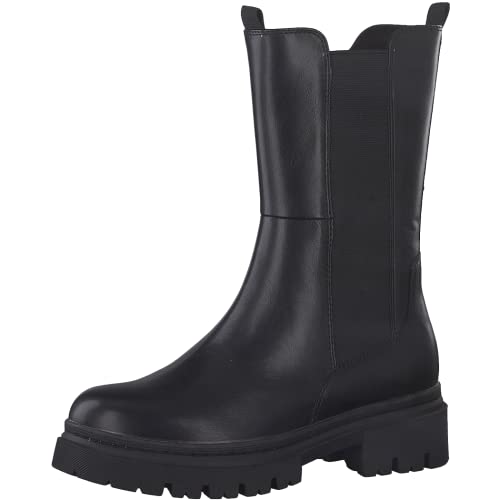 Marco Tozzi Damskie sztyblety 2-25419-29, czarny, 39 EU