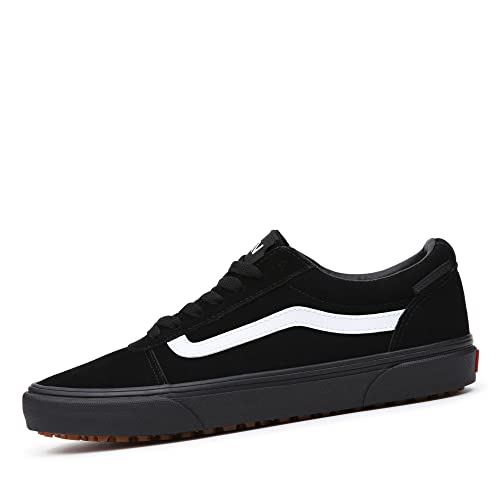 Vans Męskie trampki Ward Vansguard, zamszowe czarne/czarne, 40 UK, Zamsz czarny czarny, 40.5 EU