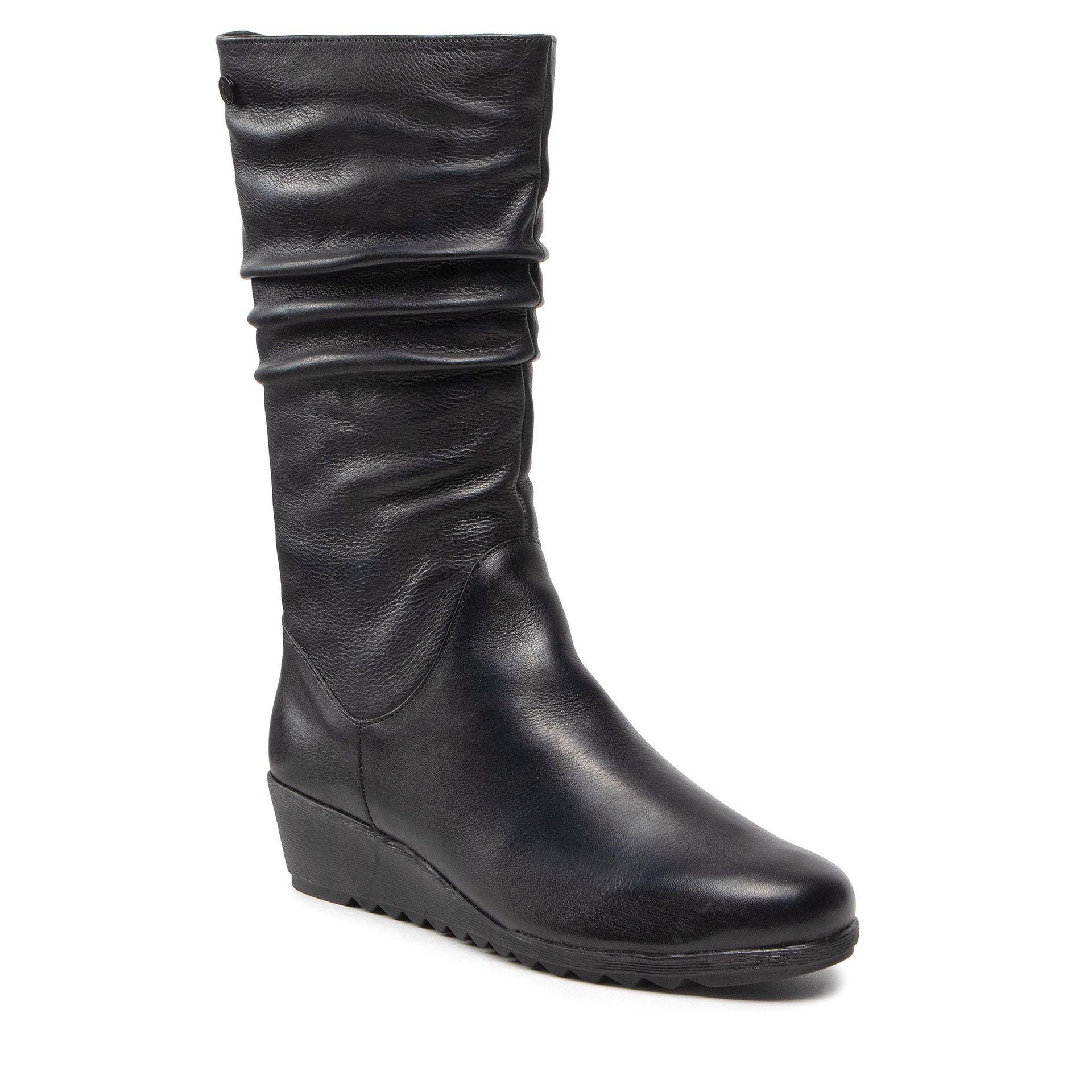 Kozaki CAPRICE - 9-25417-29 Black Nappa 022