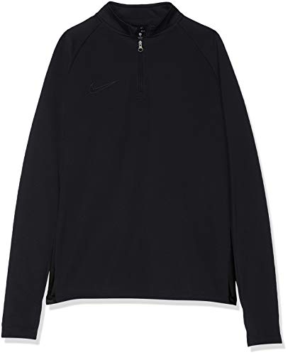 Nike chłopięcy B NK DRY ACDMY DRIL TOP Long Sleeved T-Shirt, czarny, S