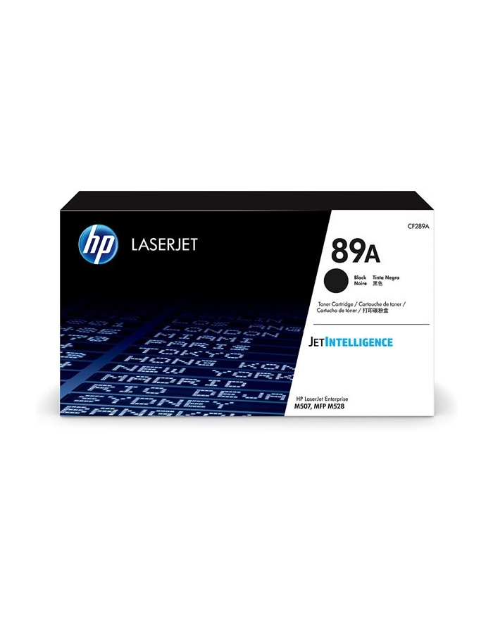 HP Toner 89A Black LaserJet Toner Cartridge CF289A