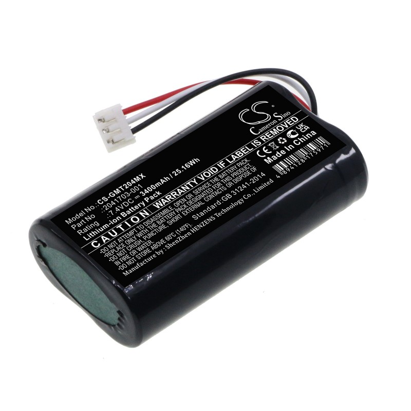GE Mini Telemetry Transmitter / 2041703-001 3400mAh 25.16Wh Li-Ion 7.4V (Cameron Sino)