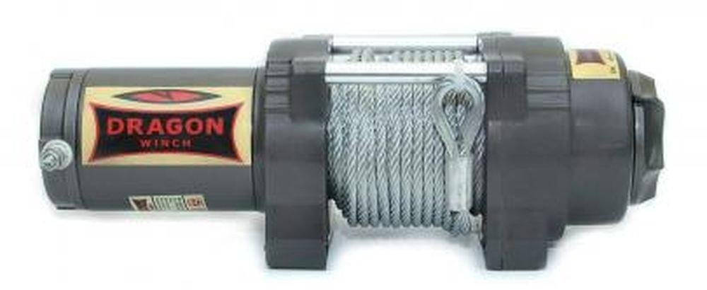 Wyciągarka samochodowa Dragon Winch Highlander DWH 4500 HD 12V, z liną stalową 15m, hamulec automatyczny (udźwig: 4500 lb/ 2041 kg, silnik: 1,9KM) 55960146