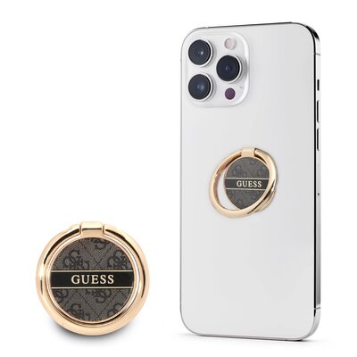 Guess Uchwyt Ring stand czarny