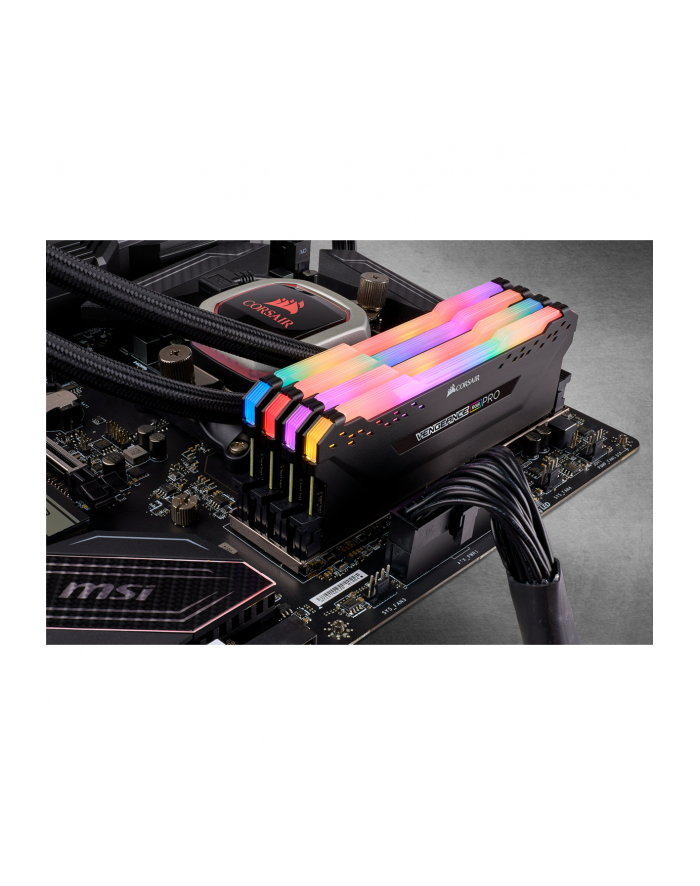 CORSAIR Vengeance RGB PRO DDR4 128GB 4x32GB 3200MHz CL16 1.35V Black