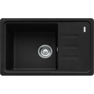 FRANKE 114.0676.319 Zlewozmywak Basis BSG 611-62 Fragranit Czarny mat