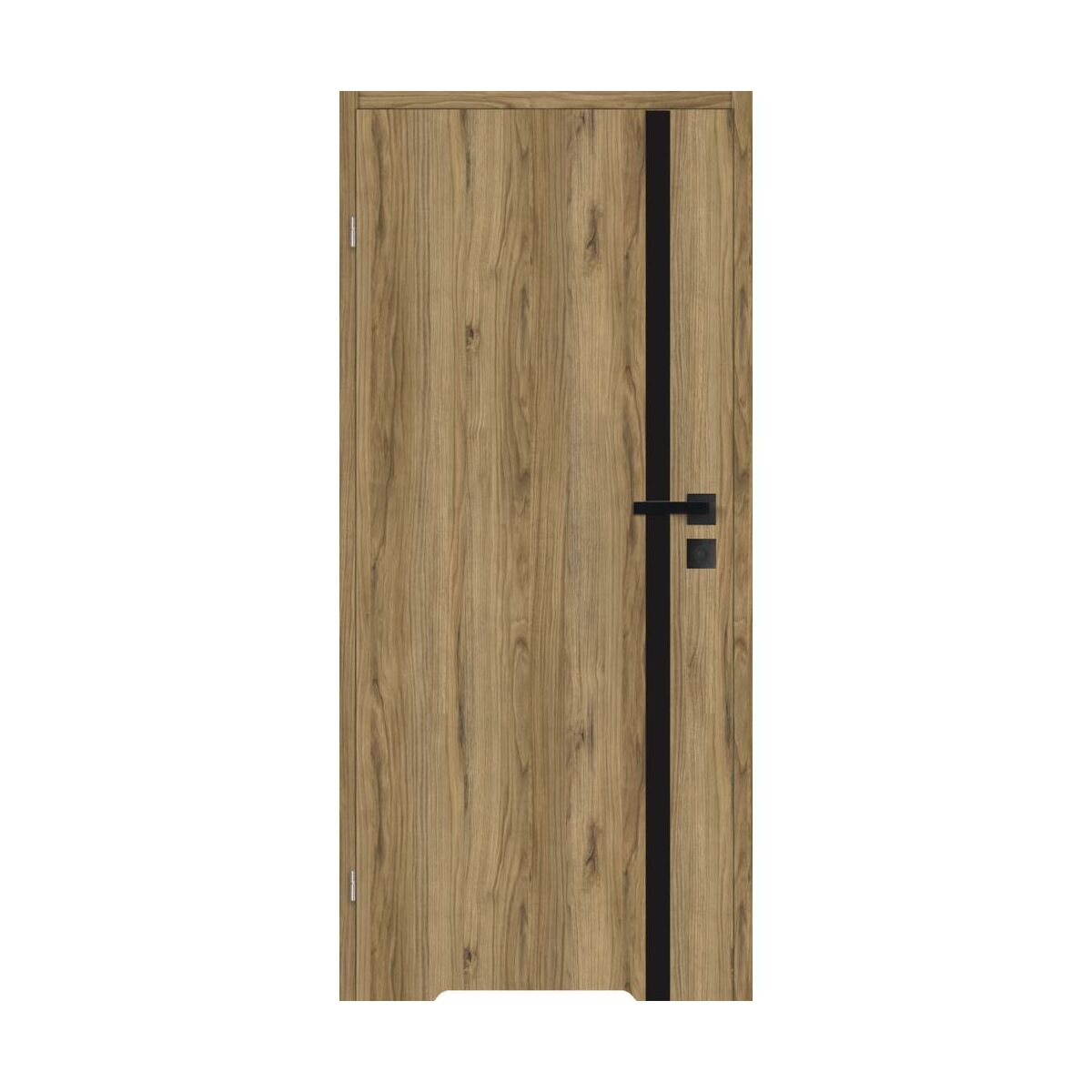 Skrzydło drzwiowe łazienkowe z podcięciem wentylacyjnym Pallmer orzech włoski 70 lewe Voster