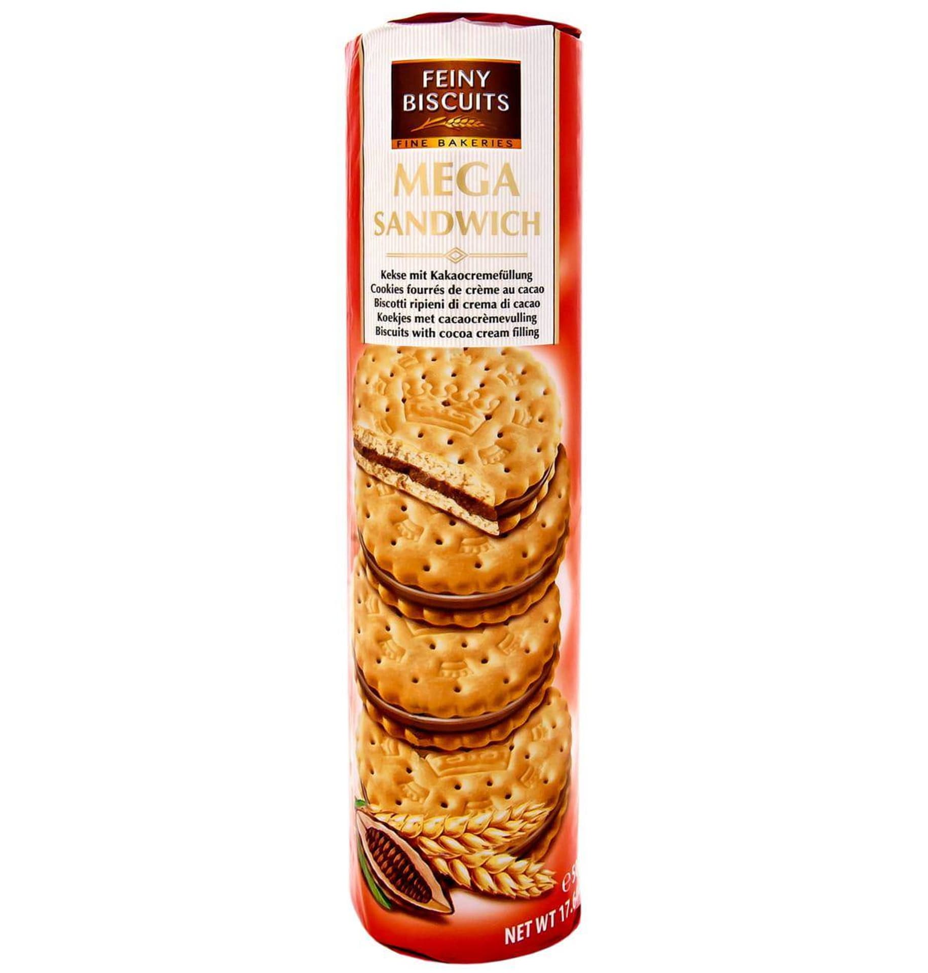 Feiny Biscuits Mega Markizy z Czekoladowym Nadzieniem 500 g
