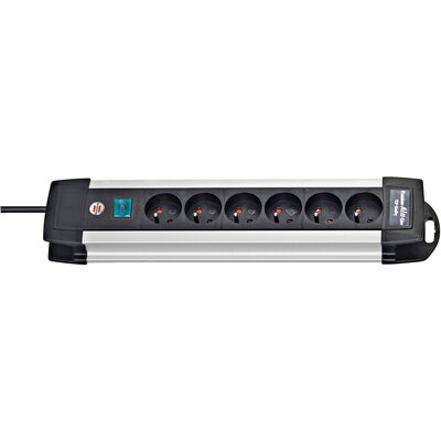 Brennenstuhl Listwa Premium-alu-line 6 Gniazd 3M
