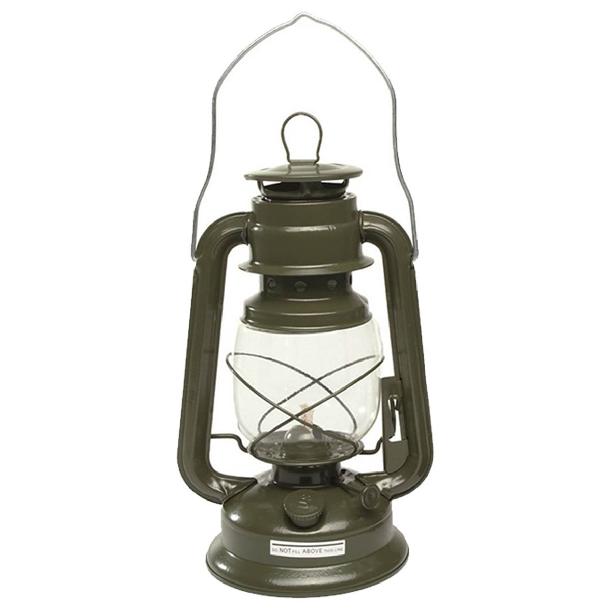 Lampa naftowa Mil-Tec 28 cm - olive (14965000)