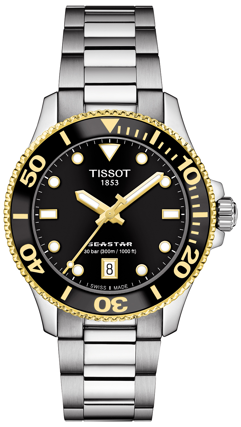 Zegarek Tissot T120.210.21.051.00 SEASTAR 1000 36MM