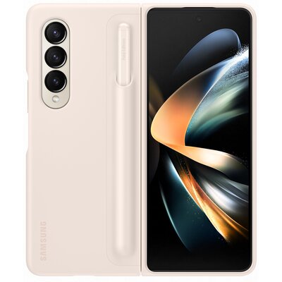 Etui SAMSUNG Standing Cover do Galaxy Z Fold 4 Piaskowy + S Pen