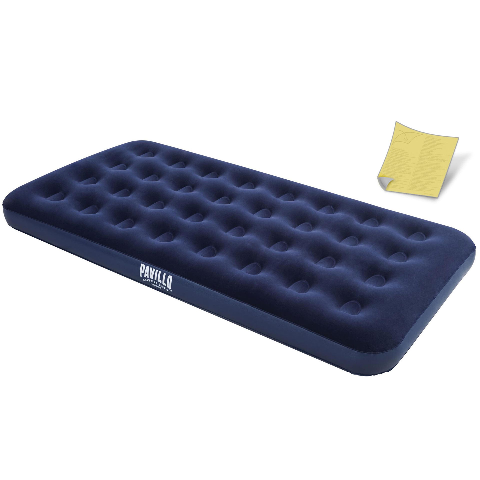 Materac welurowy Twin 188 x 99 x 22 cm 67001