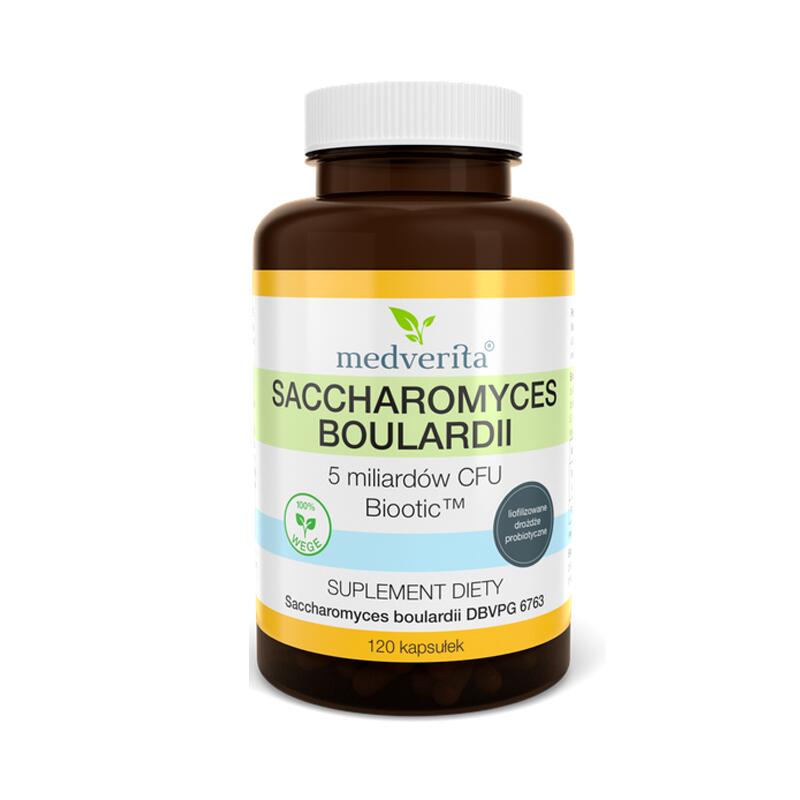 Saccharomyces Boulardii MEDVERITA 120 kaps