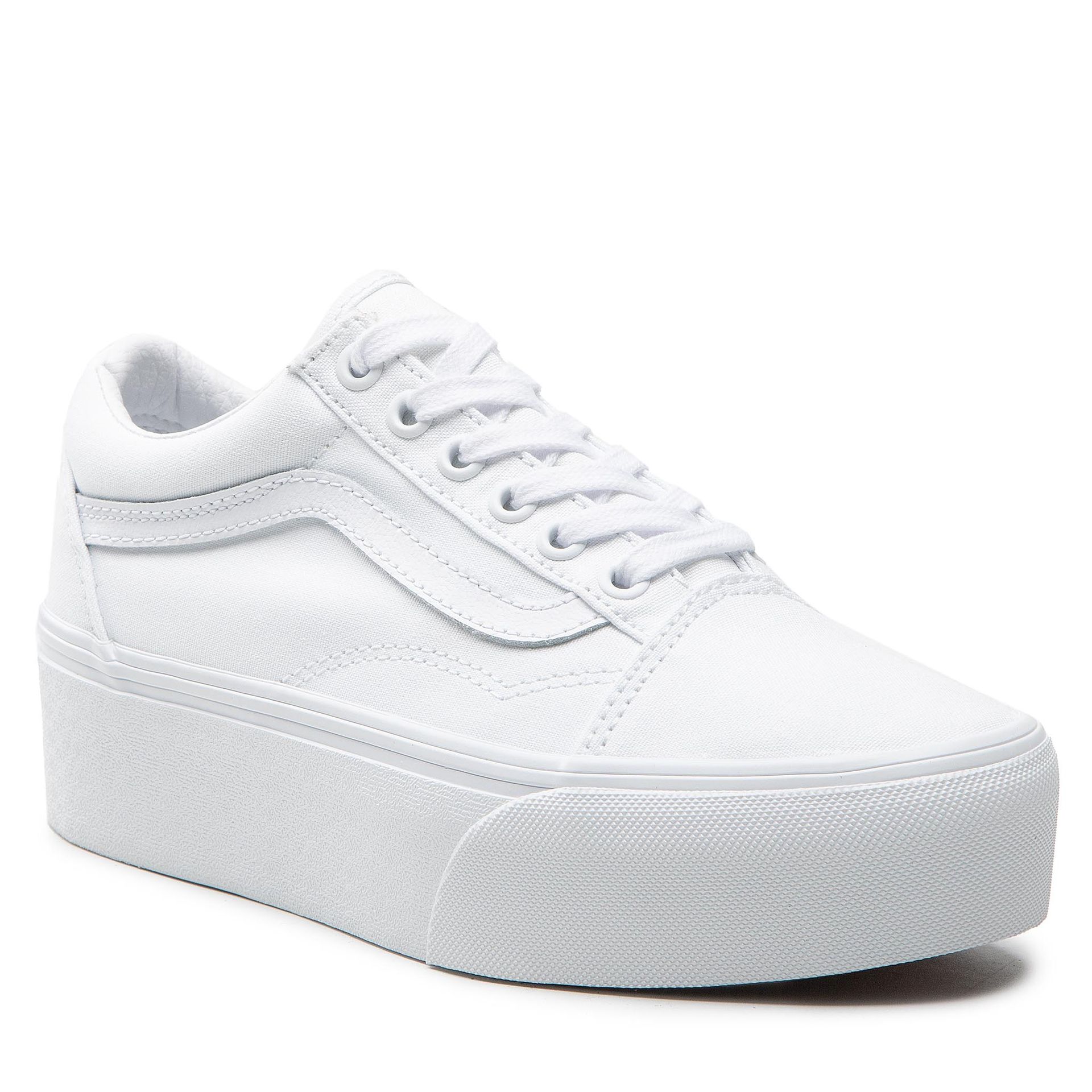 Tenisówki VANS - Old Skool Stacked VN0A7Q5MW001 True White