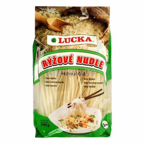 Makaron ryżowy WSTĄŻKI 3 mm 240g LUCKA