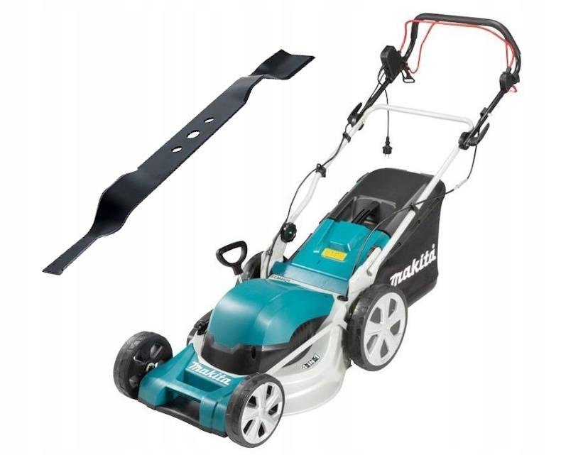 MAKITA Electric Lawnmower ELM4621 blue black 1,800 watts wheel drive