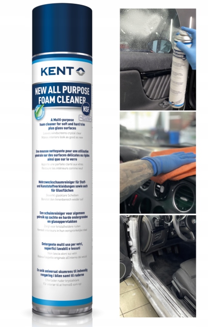 KENT APFC uniwersalna pianka 750ml - do szyb i wnętrza pojazdu
