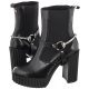 Botki Czarne B8439-E50-000-000-F10 (CI687-a) Carinii