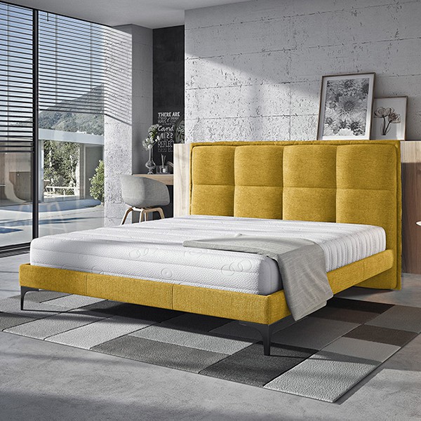 Łóżko ARIANA COMFORTEO tapicerowane : Rozmiar - 80x200, Tkanina - Grupa III