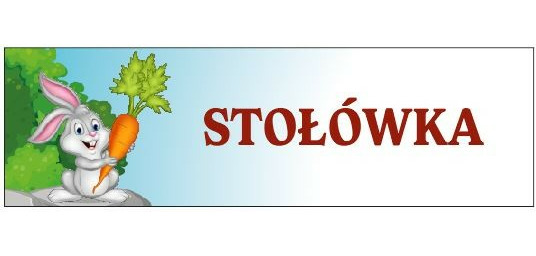 Tabliczka - Pomieszczenie Stołówka