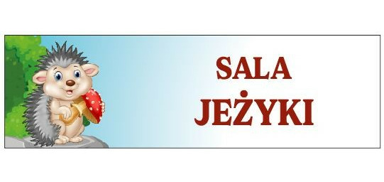 Tabliczka - Sala Jeżyki