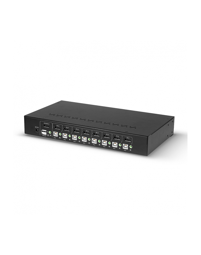 Lindy 39540 przełącznik KVM Możliwości montowania w stelażu Czarny