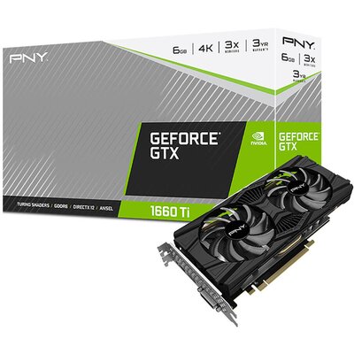 PNY GeForce GTX 1660 Ti Dual Fan 6GB