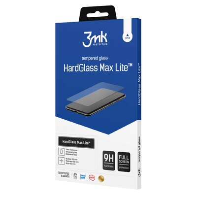 Szkło hartowane 3MK HardGlass Max Lite do Xiaomi Redmi 10 2022