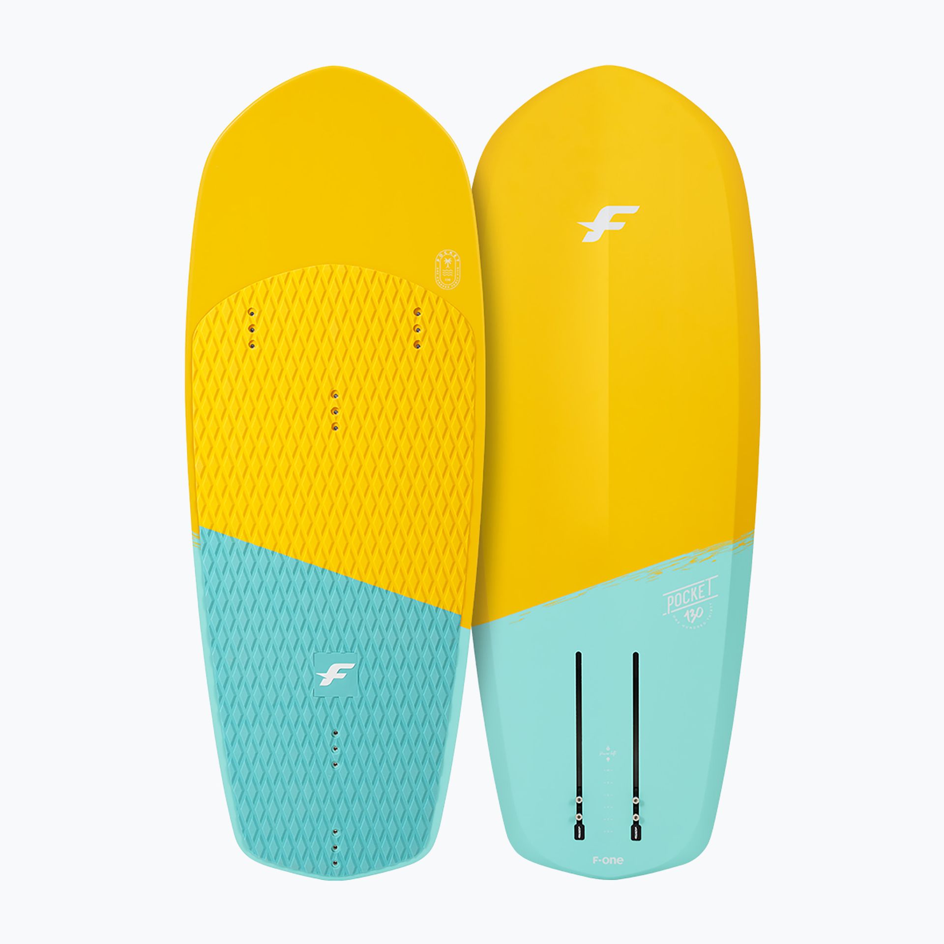Deska do kitesurfingu F-ONE Pocket żółta 77208-0101