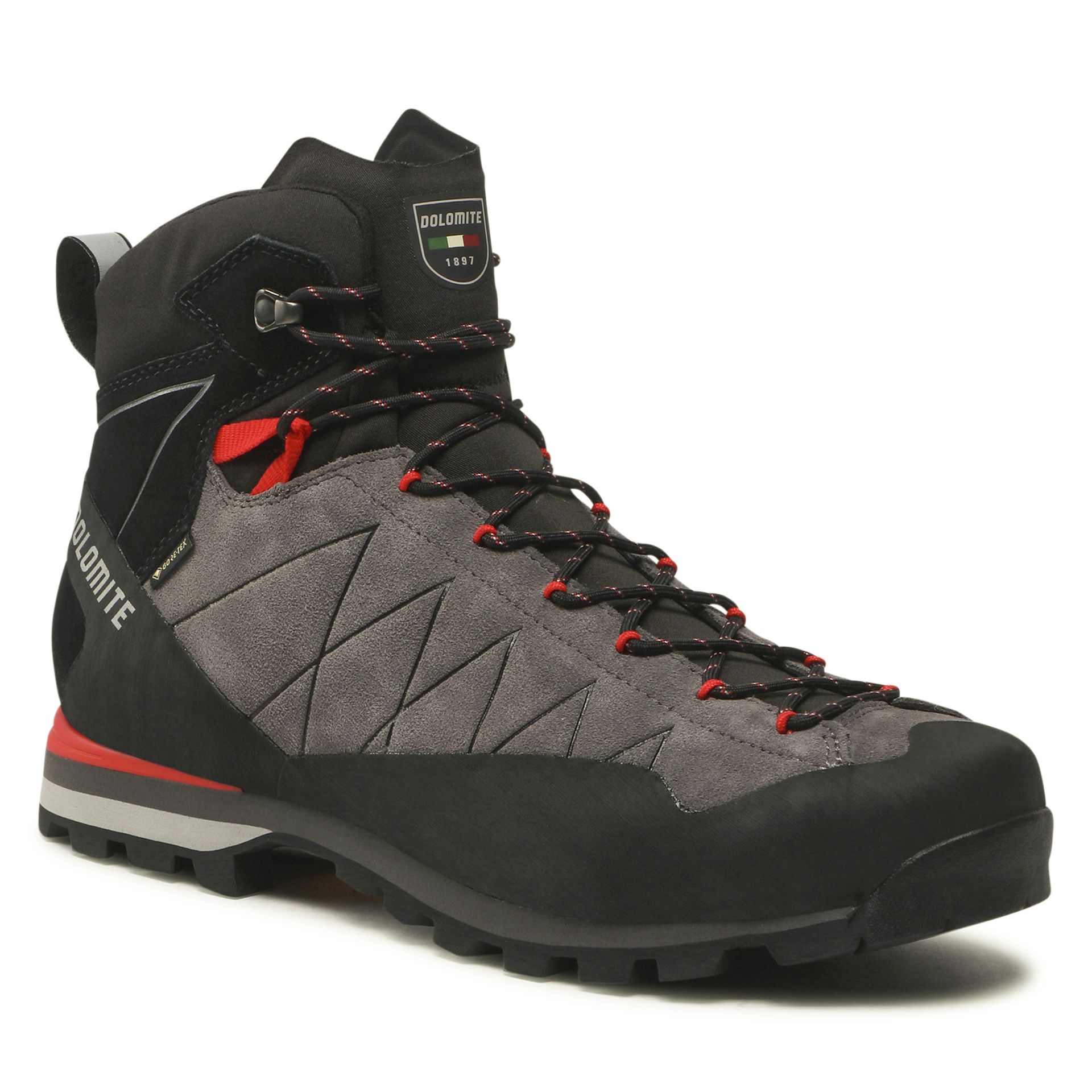 Trekkingi DOLOMITE - Crodarossa Hi Gtx Ms GORE-TEX 289241-1227020 Gunmetal Grey/Fiery Red