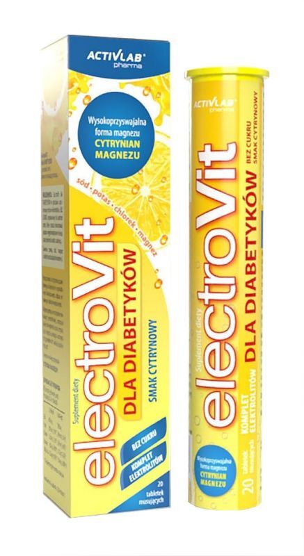 Activlab ElectroVit dla diabetyków 20 tabletek musujących 1148983