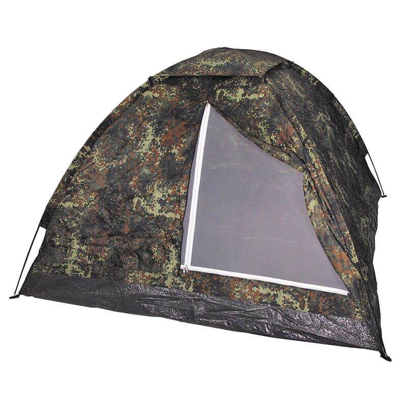 Namiot turystyczny MFH 3-osobowy Monodom Flecktarn