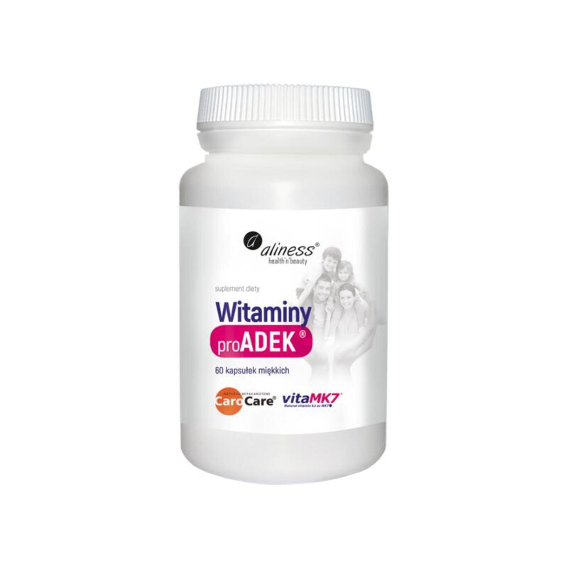 MedicaLine Aliness Witaminy ProADEK - 60 kapsułek A580468